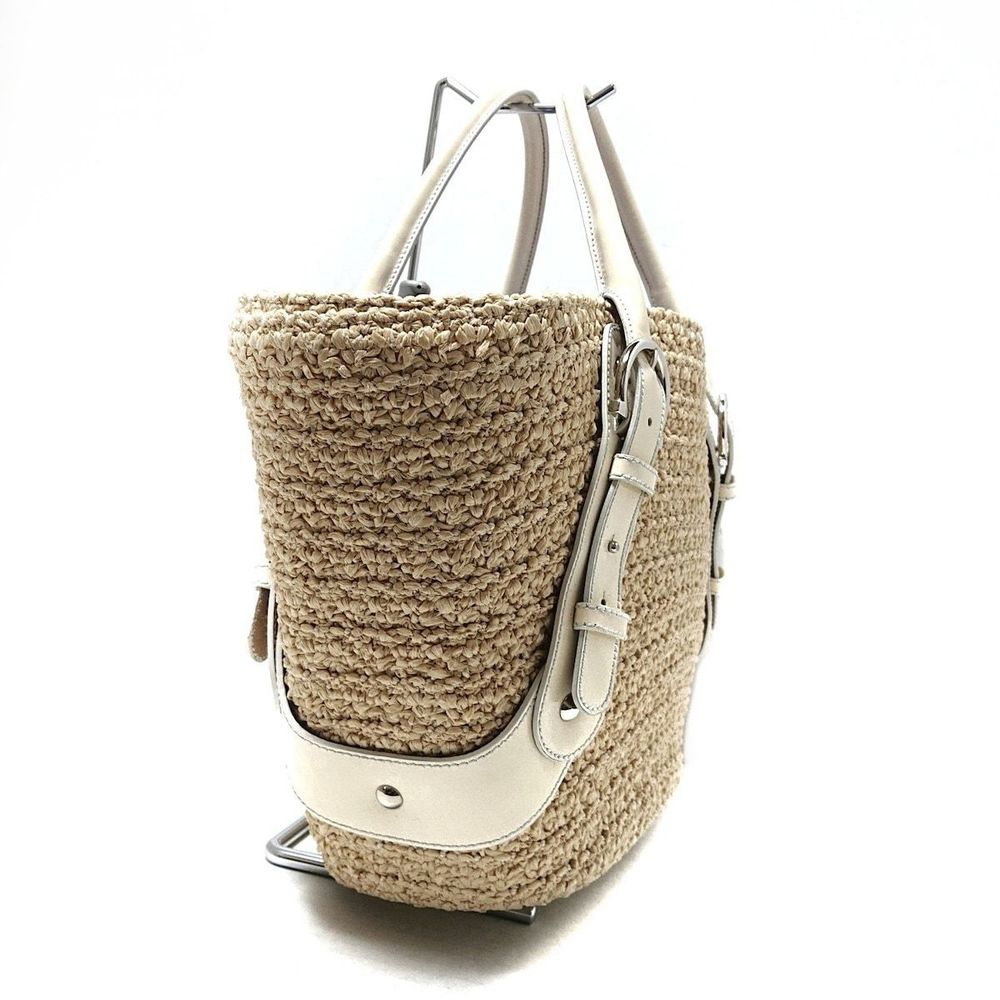 Salvatore Ferragamo Handbag Bag Ivory Basket